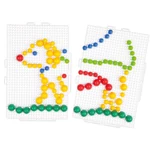 Kép 3/4 - LENA: Mosaik pötyi készlet bőröndben 10–15 mm 400 db