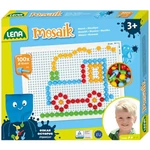 Kép 1/3 - LENA: Mosaik Áttetsző pötyi kreatív szett 10 mm 100 db-os