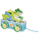 Kép 2/3 - Békaverseny fa húzós játék – Melissa & Doug