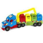 Kép 3/3 - Magic Truck: Szelektív kukásautó 80 cm – Wader