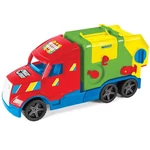 Kép 2/2 - Magic Truck: Kukásautó fluoreszkáló lámpákkal 60 cm – Wader