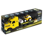Kép 1/2 - Magic Truck Technic: Kamion buldózerrel és fénnyel 80 cm-es – Wader
