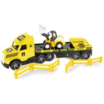 Kép 2/2 - Magic Truck Technic: Kamion buldózerrel és fénnyel 80 cm-es – Wader