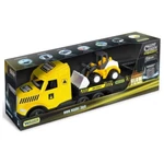 Kép 1/2 - Magic Truck Technic: Kamion buldózerrel és fénnyel 80 cm-es – Wader