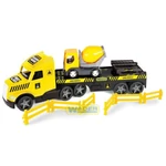 Kép 2/2 - Magic Truck Technic mixer kamion betonkeverővel 79 cm – Wader