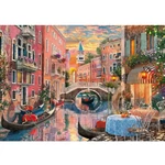 Kép 2/2 - Naplemente Velencében HQC 6000 db-os puzzle – Clementoni