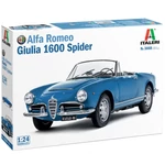 Kép 1/10 - Italeri 1/24 Alfa Romeo Giulia 1600 Spider autó makett