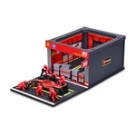 Kép 3/3 - Bburago: F1 versenyautó 1/43 – Ferrari SF-24 boxutca