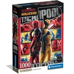 Kép 1/2 - Marvel: Deadpool és Rozsomák 1000 db-os puzzle – Clementoni