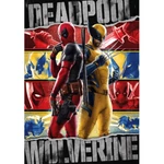 Kép 2/2 - Marvel: Deadpool és Rozsomák 1000 db-os puzzle – Clementoni