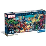 Kép 1/2 - Marvel hősök 1000 db-os panoráma puzzle poszterrel – Clementoni