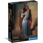 Kép 1/2 - Museum Collection: Hayez – A csók HQC 1000 db-os puzzle poszterrel – Clementoni