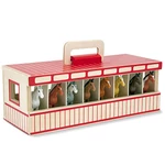 Kép 1/3 - Ló figurák 8 db karámmal – Melissa &amp; Doug