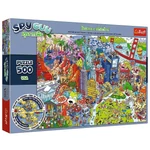Kép 1/2 - Spy Guy 500 db-os puzzle USA – Trefl
