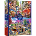 Kép 1/3 - Európai fővárosok 2×500 db-os puzzle – Trefl