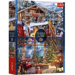 Kép 1/3 - Karácsony a hegyekben 2×500 db-os puzzle – Trefl