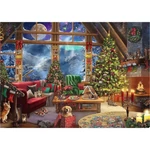 Kép 2/3 - Karácsony a hegyekben 2×500 db-os puzzle – Trefl