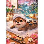 Kép 2/2 - Mosolygós vidra 500db-os Prémium plus quality puzzle - Trefl