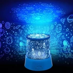 Kép 3/3 - Glow N Fun projektoros lámpa világűr mintával