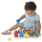 Kép 3/3 - Formarendezeő toronyépítő fa készségfejlesztő – Melissa & Doug