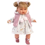 Kép 1/3 - Llorens: Joelle 38 cm-es baba hanggal őzikés ruhában