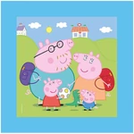 Kép 2/2 - Peppa malac keretes puzzle 60 db-os – Clementoni