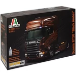 Kép 1/13 - Italeri 1/24 Scania R730 Black Amber kamion makett