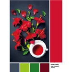 Kép 2/2 - Pantone Hibiszkusz tea puzzle 1000 db-os – Clementoni
