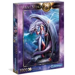 Kép 1/2 - Anne Stocks: Sárkánymágus 1000 db-os puzzle – Clementoni