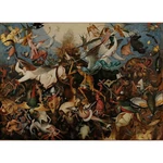 Kép 2/2 - Bruegel: A lázadó angyalok bukása Múzeum HQC puzzle 1000 db-os – Clementoni
