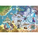 Kép 2/2 - Jégvarázs térkép puzzle 1000 db-os – Clementoni