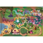 Kép 2/2 - Disney: Alice csodaországban térkép puzzle 1000 db-os – Clementoni