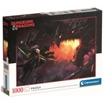 Kép 1/2 - Dungeons &amp; Dragons: Fekete sárkány HQC 1000 db-os puzzle – Clementoni