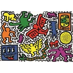 Kép 2/2 - Novo Art: Keith Haring- Pop Shop 1000 db-os puzzle – Clementoni