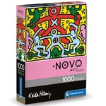 Kép 1/2 - Novo Art: Keith Haring – Cím nélküli festmény 1000 db-os puzzle – Clementoni