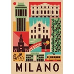 Kép 2/2 - Style in the city Milánó 1000 db-os puzzle – Clementoni