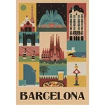 Kép 2/2 - Style in the city Barcelona 1000 db-os puzzle – Clementoni