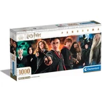 Kép 1/2 - Harry Potter – A varázsvilág harcosai 1000 db-os panoráma puzzle poszterrel – Clementoni