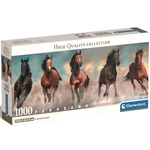 Kép 1/2 - Vágtató lovak 1000 db-os HQC panoráma puzzle 98×33 cm – Clementoni