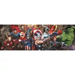 Kép 2/2 - Marvel szuperhősök 1000 db-os panoráma puzzle 98×33 cm – Clementoni