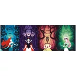 Kép 2/2 - Disney – Disney hercegnők 1000 db-os panoráma puzzle poszterrel – Clementoni