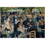 Kép 2/2 - Museum Collection: Renoir – Bál a Moulin de la Galette-ben 1000 db-os puzzle poszterrel – Clementoni