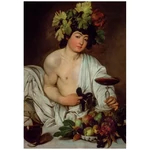 Kép 2/2 - Museum Collection: Caravaggio – Bacchus 1000 db-os puzzle poszterrel – Clementoni