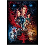 Kép 2/2 - Stranger Things 4. évad 1000 db-os puzzle poszterrel – Clementoni