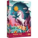 Kép 1/2 - Varázslatos unikornis a völgyben 160 db-os puzzle – Trefl