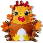 Kép 4/6 - Hurkold! Farm állatai bábkészítő kreatív játékszett – Melissa & Doug