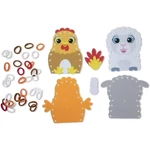 Kép 5/6 - Hurkold! Farm állatai bábkészítő kreatív játékszett – Melissa & Doug