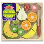 Kép 1/3 - Gyümölcskosár fa játékszett – Melissa & Doug