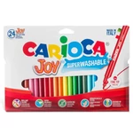 Kép 2/2 - Vékony filctollszett 24 db – Carioca
