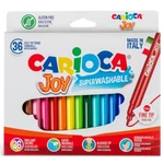 Kép 2/2 - Lemosható filctollszett 36 db – Carioca